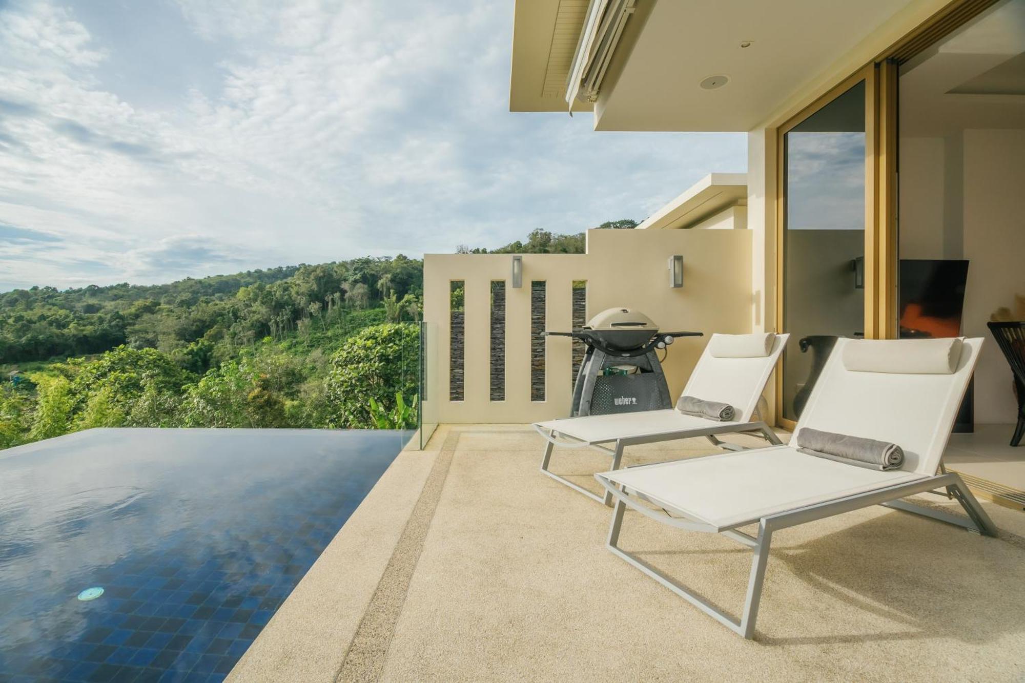 Seaview Villa Near Naithon Beach Phuket Kültér fotó